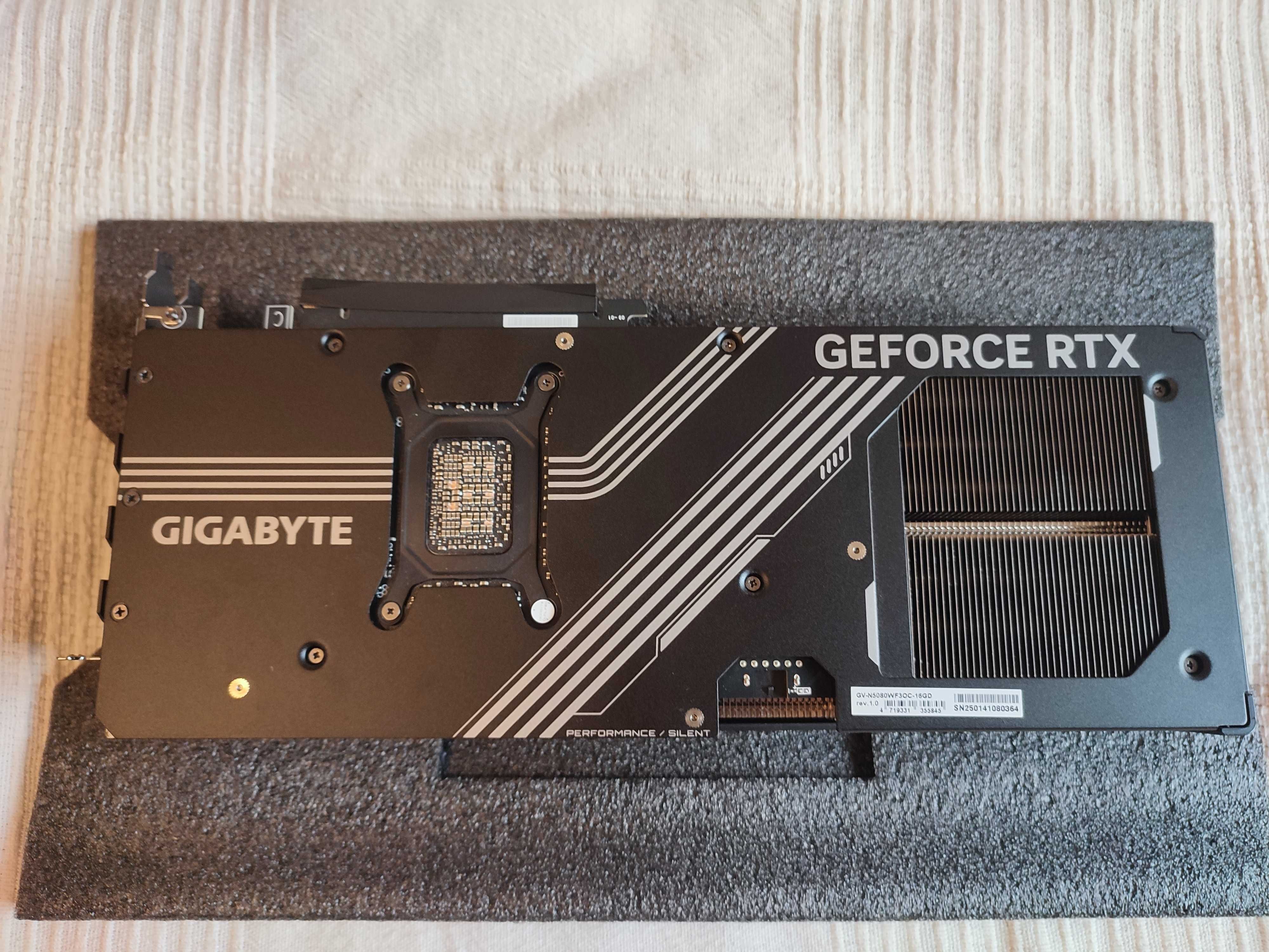 Karta graficzna NVIDIA Gigabyte GeForce RTX 5080 Windfore 16GB GDDR7