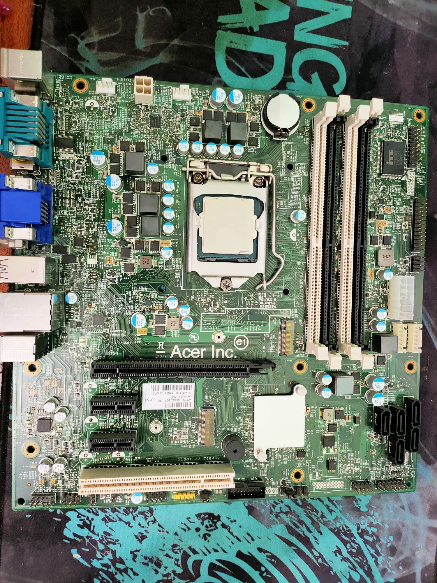 Комплект плата s1151+i3-7100