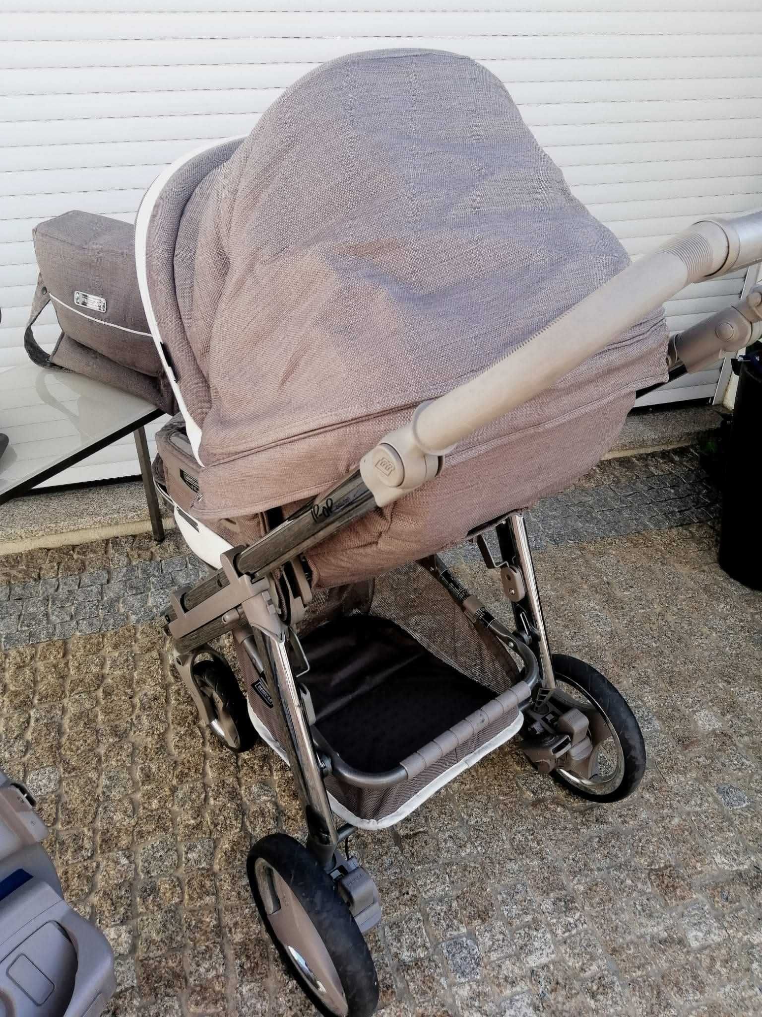 Conjunto Bébécar com pouco uso