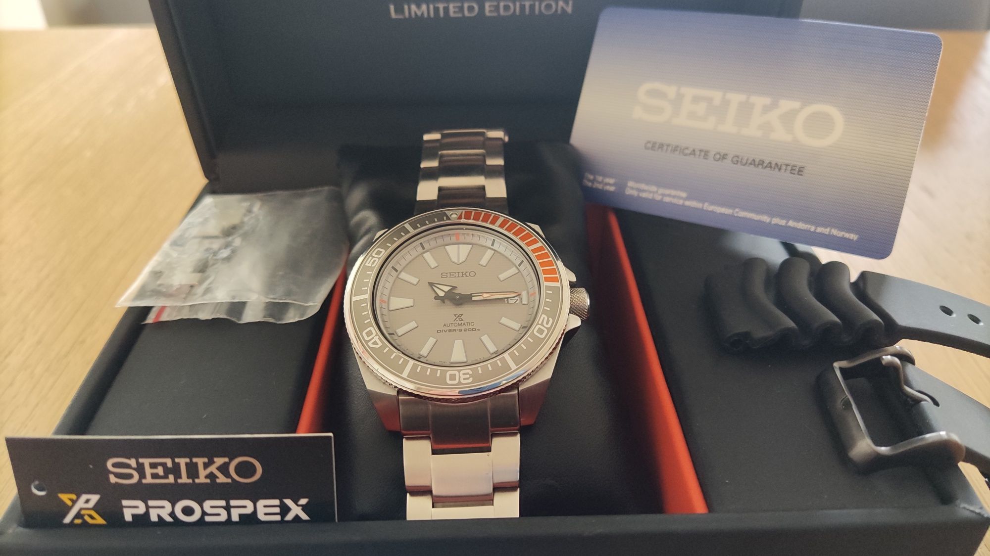 Seiko prospex limited edition 2018 Samurai