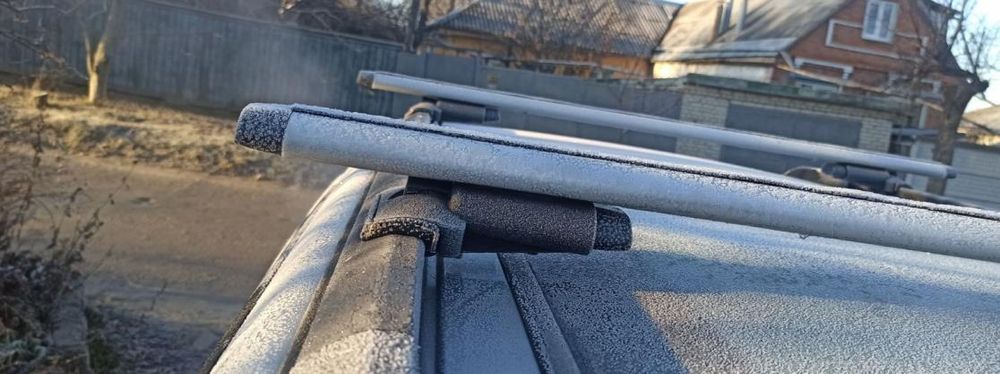 Алюминевые перемычки TW9-G9 на Subaru Forester 2 (кузов SG)