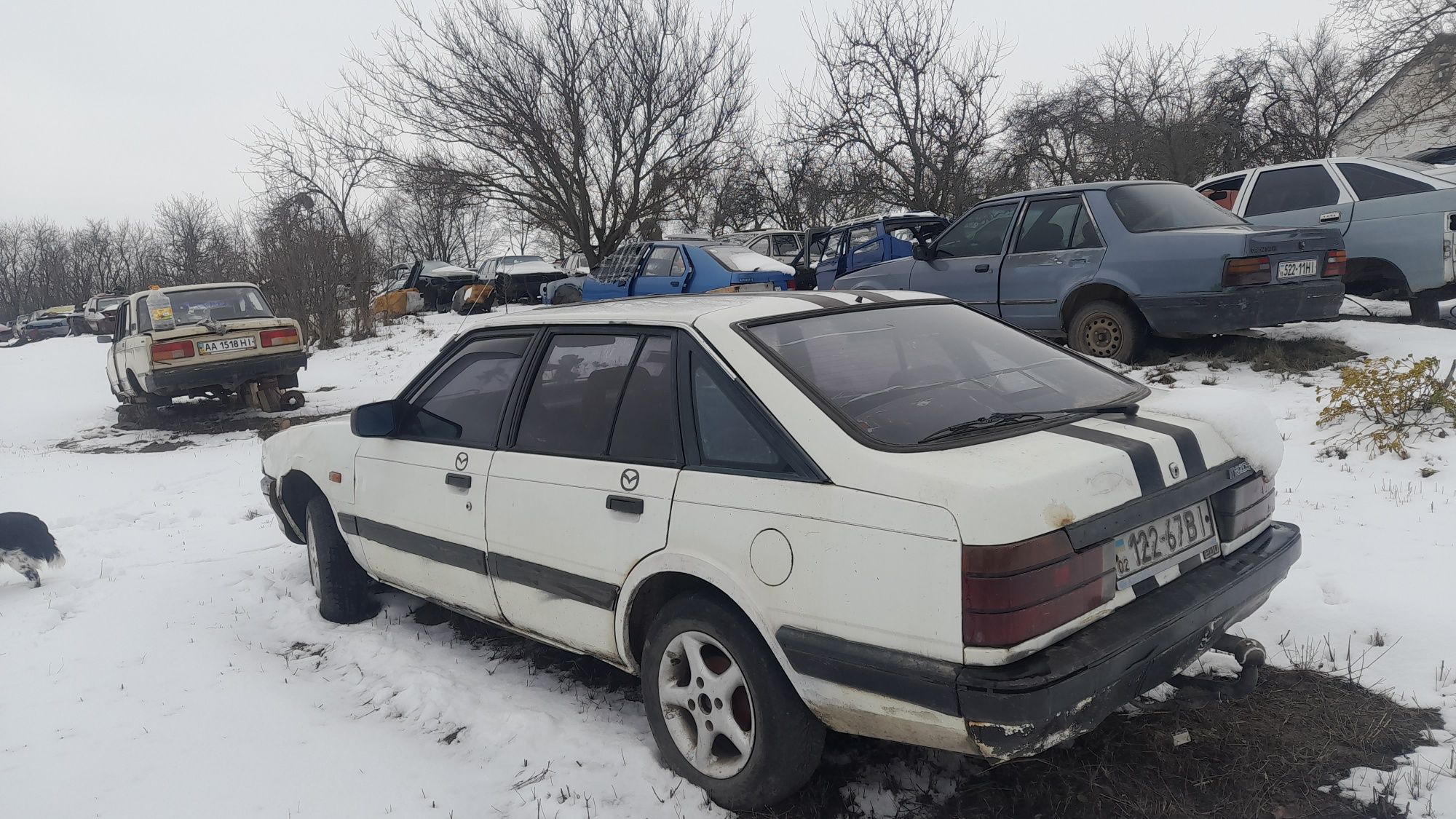 MAZDA 626 GC КПП розбирається