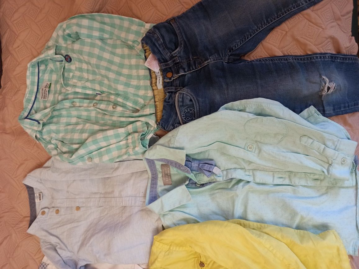 Сорочки Waikiki, рубашки, джинси 98-104 на 3-4 роки