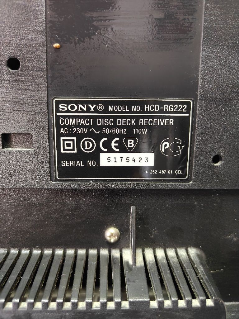 Wieża Sony HCD-RG222