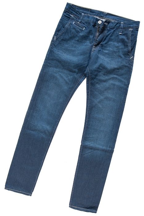 LEVI's męskie spodnie jeansowe LEVIS rurki tapered wysoki stan W31 L34