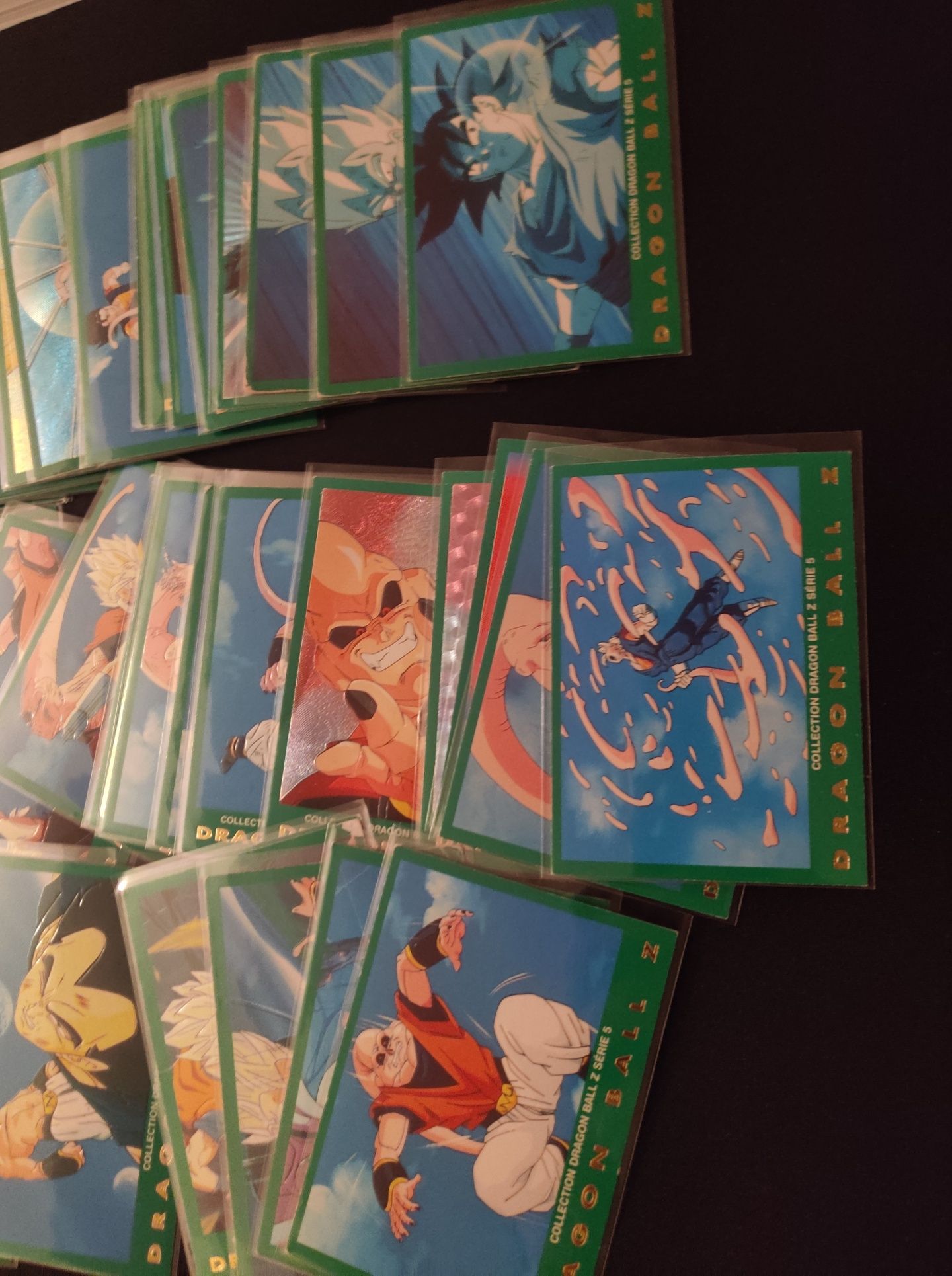 Dragon Ball Z cartas serie 5 (verde) (Panini)