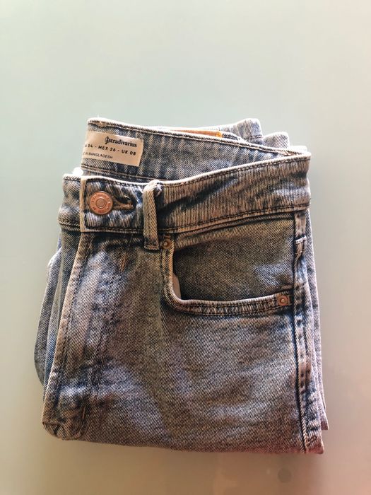 Calças mom jeans