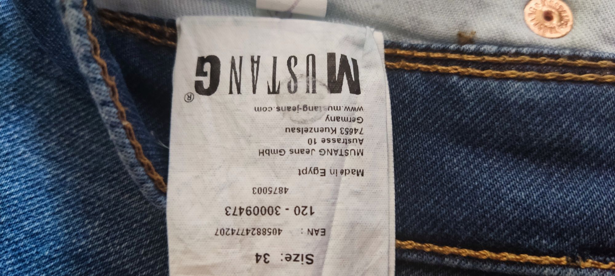 Spodenki jeansowe Mustang r. 34