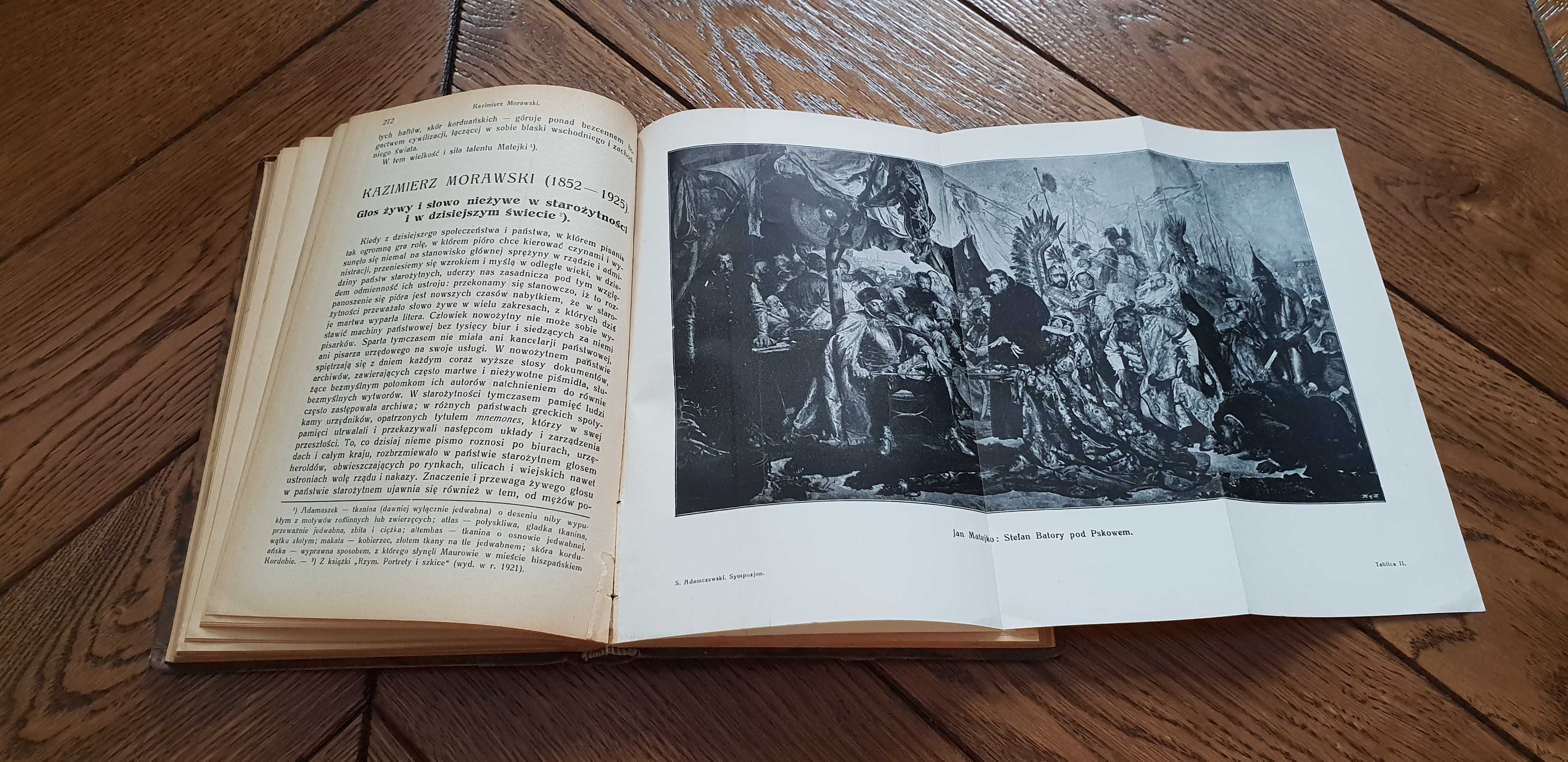 Książka rok 1928 "Sympozjon" Stanisław Adamczewski