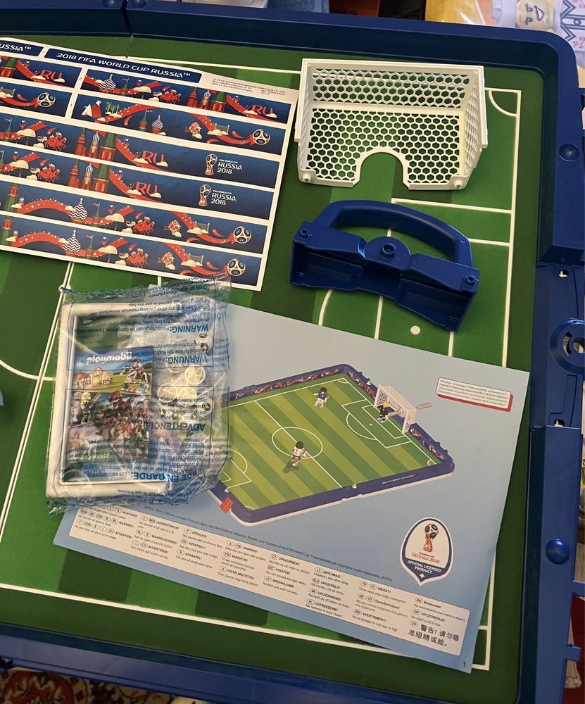 Playmobil 2018 Fifa World Cup Russia Przenośny Stadion 9298