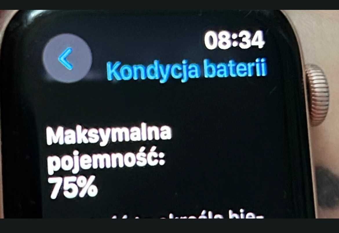 Apple Watch SE 44mm, polska dystrybucja. 5 pasków w zestawie.