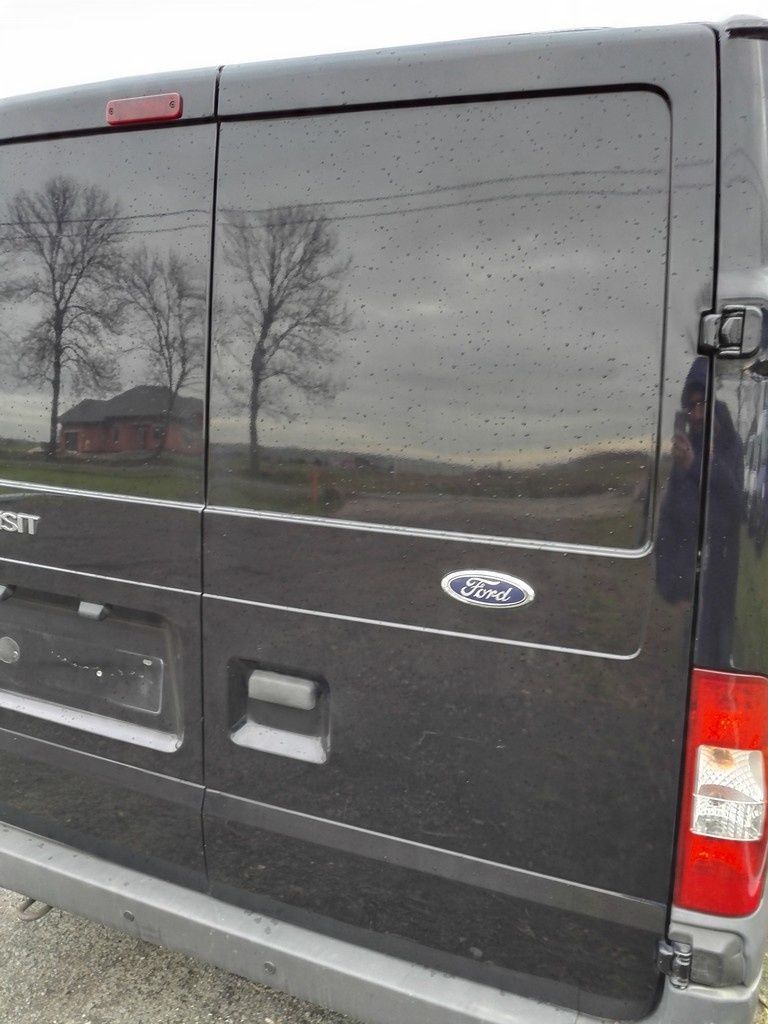 Drzwi Prawy Tył Ford Transit 06-13 Panther Black
