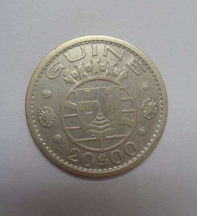 Moedas 20 escudos em prata