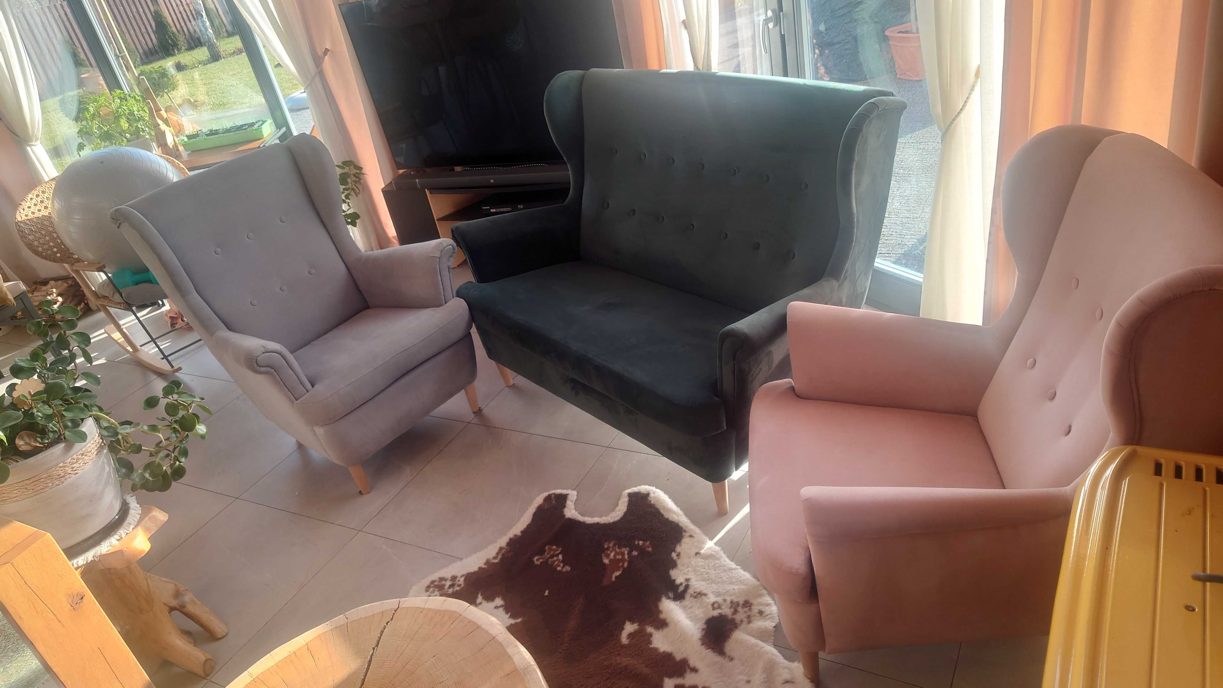 Komplet Sofa + 2 fotele