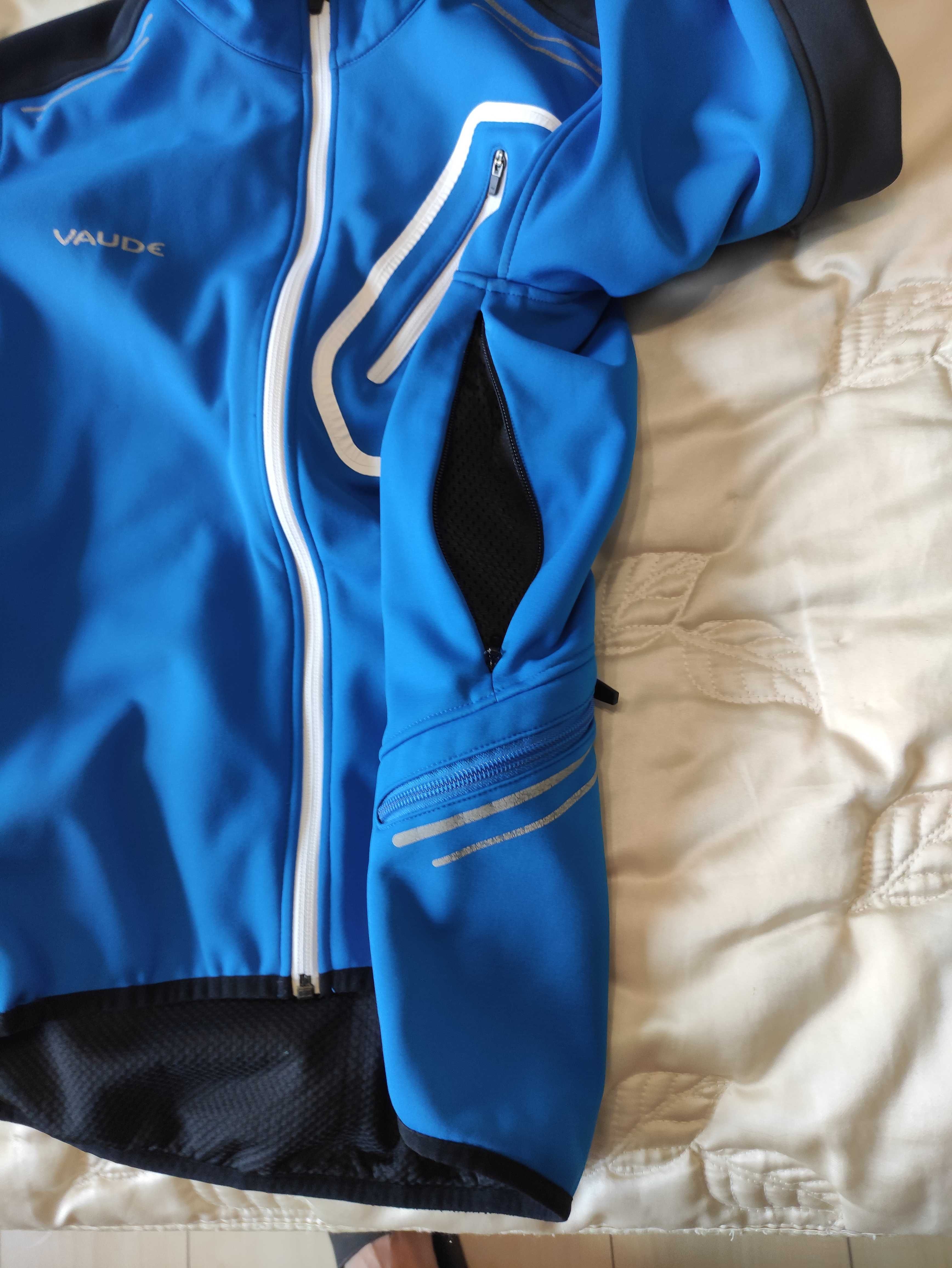 Męska wodoodporna rowerowa kurtka softshell Vauder.  S 48 bdb