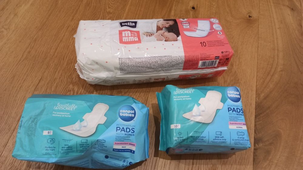 Podkłady poporodowe Bella mamma canpol babies