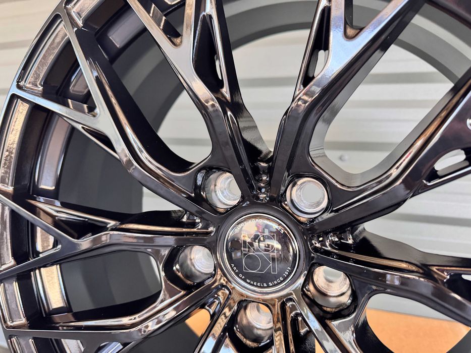 Нові Чорні титани R18 5x112 Mercedes BMW Audi VW SKoda Seat литі диски