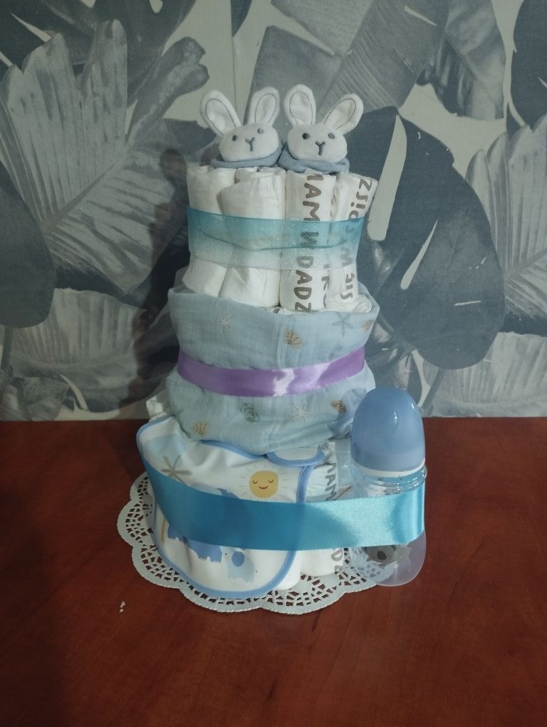 Tort z pieluszek