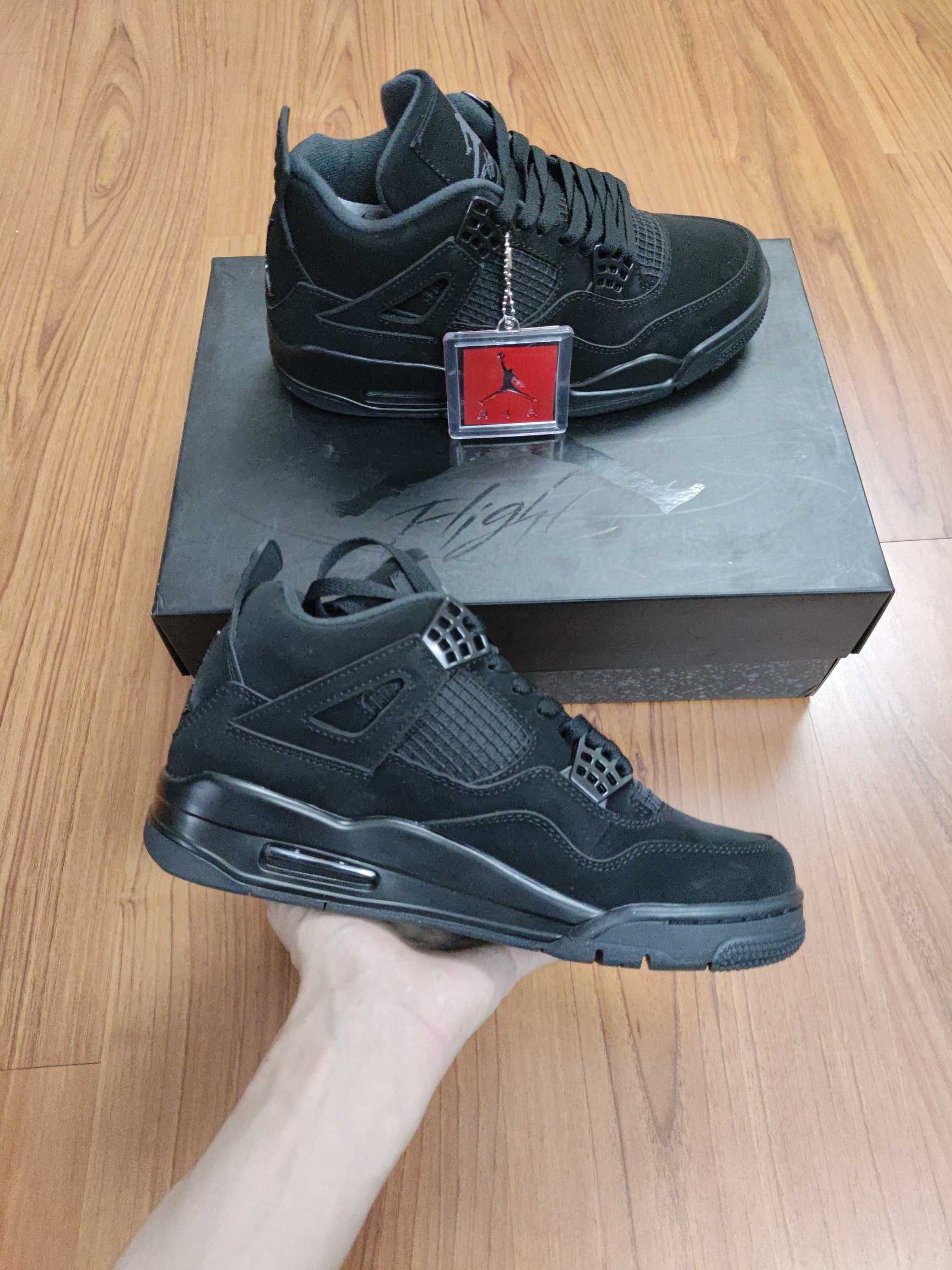 Nike Air Jordan 4 Retro Black Eu 39