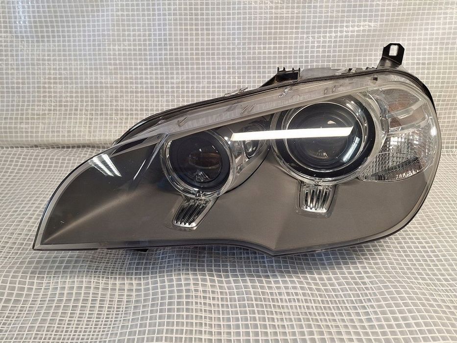 lampa przod  xenon skretny lewy   bmw x5 e70 lift lci  EUROPA demontaz