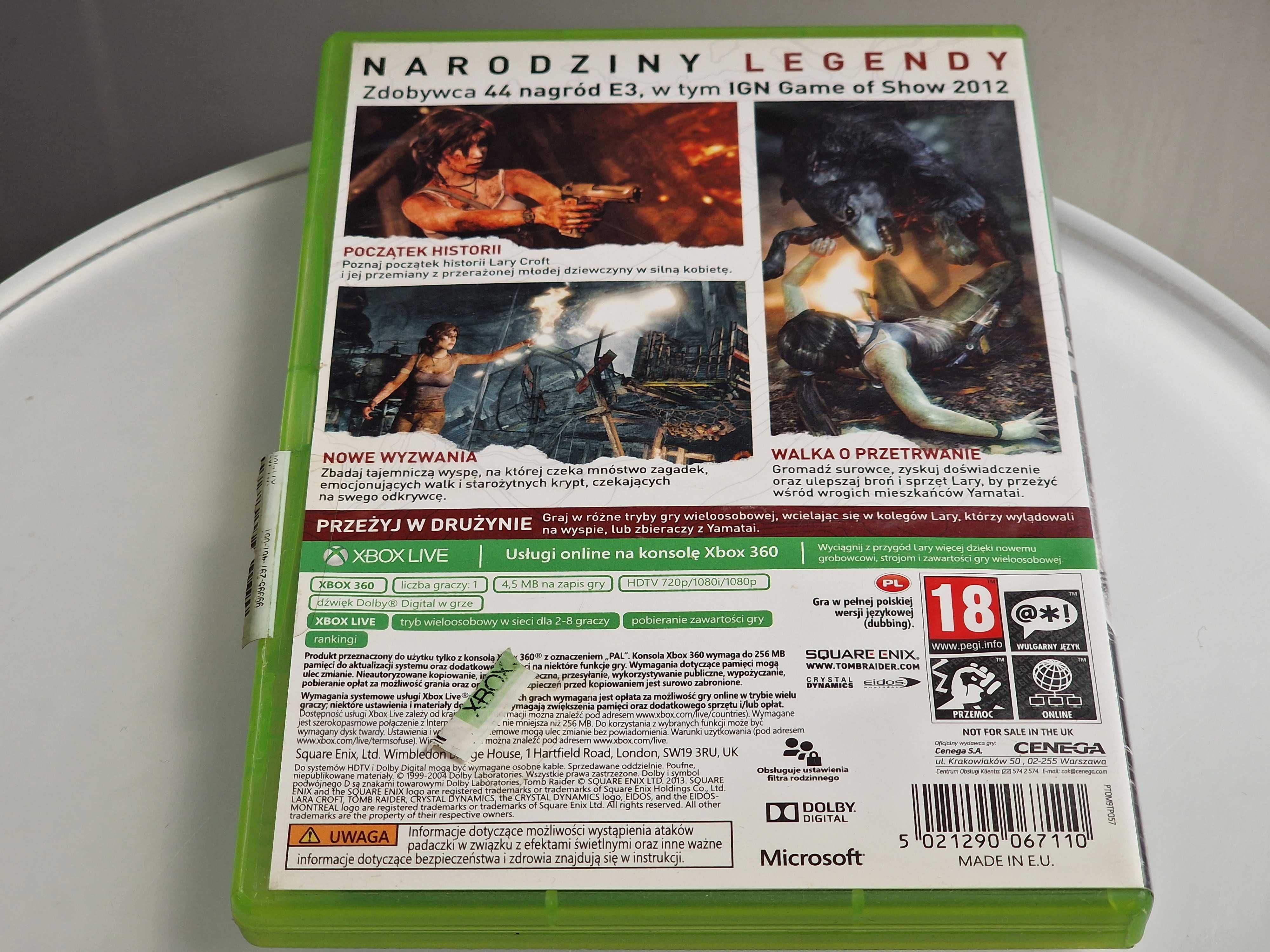Gra Xbox 360 Tomb Raider PL Sklep Zamiana