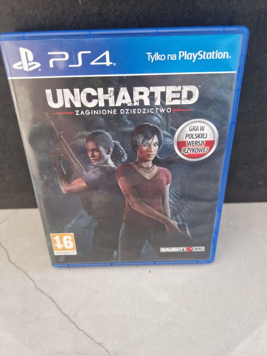 Uncharted zaginione dziedzictwo ps4 playstation 4 ps5