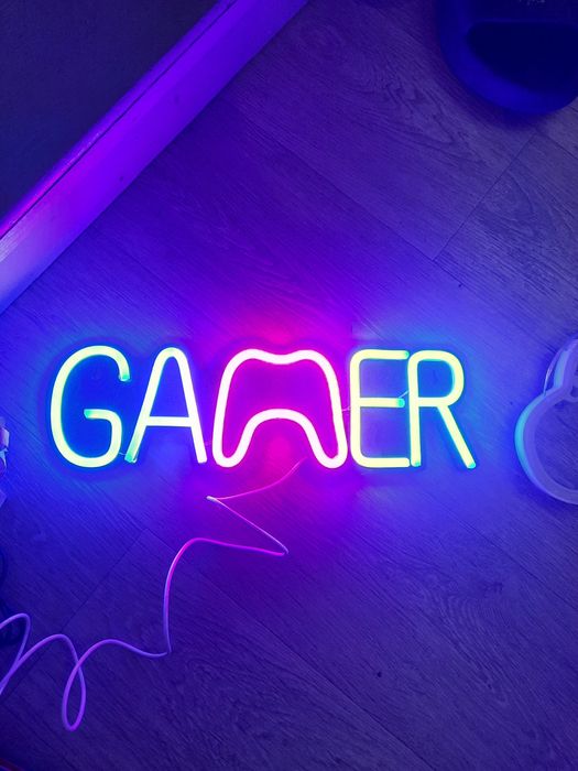 Neon Led gaming , stan idealny