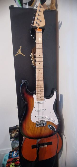 Gitara elektryczna i wzmacniacz