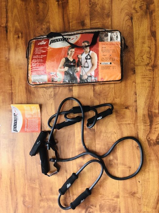 Zestaw gum oporowych +rolka do rollowania/ masażu