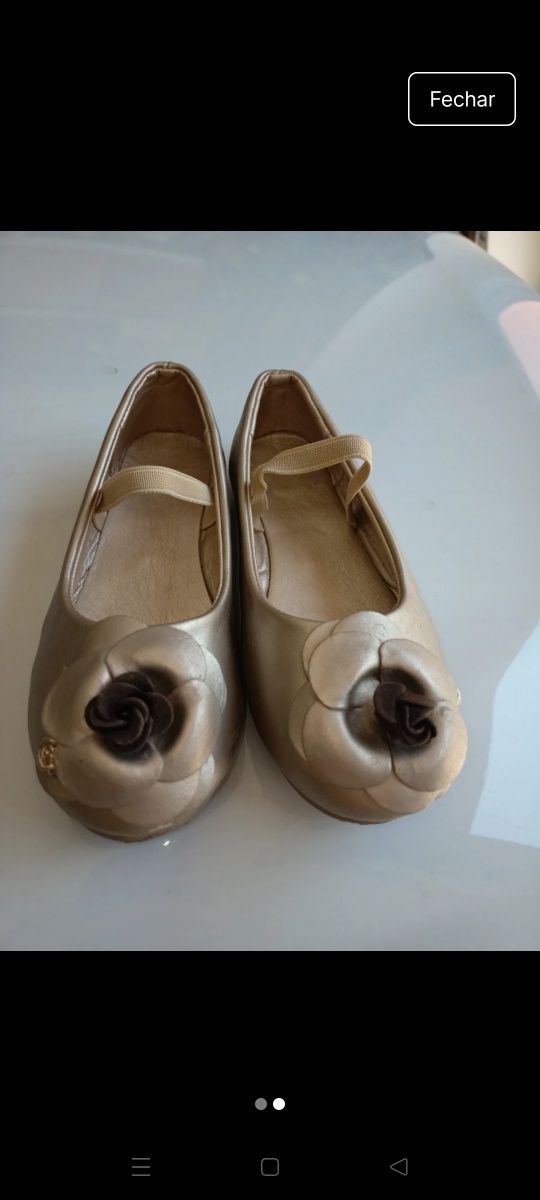 Sapatos de menina vários