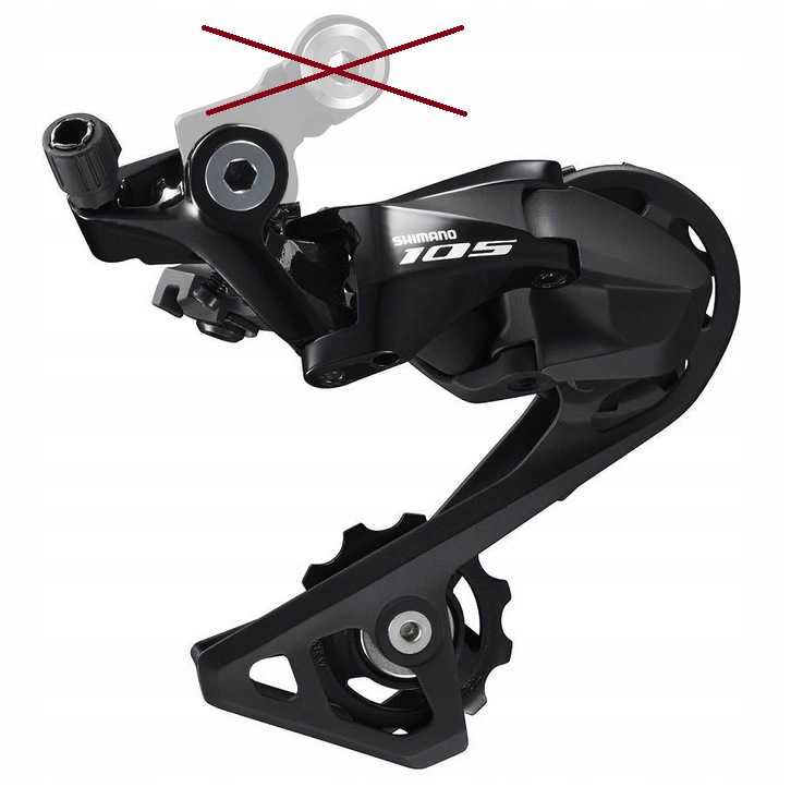 NOWA Przerzutka tylna Shimano 105 RD-R7000 SS 11rz 11s Shadow RD Tył