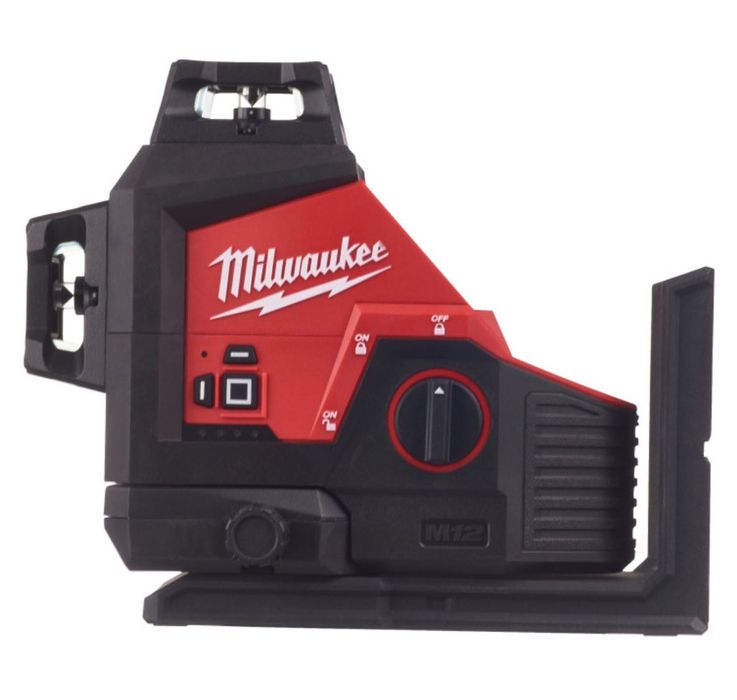 Нівелір лазерний 3D нівелір акумуляторний MILWAUKEE, M12 3PL-0C (кейс)