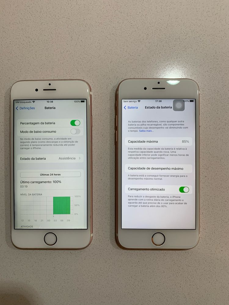 Iphones 6s Gold & Rose