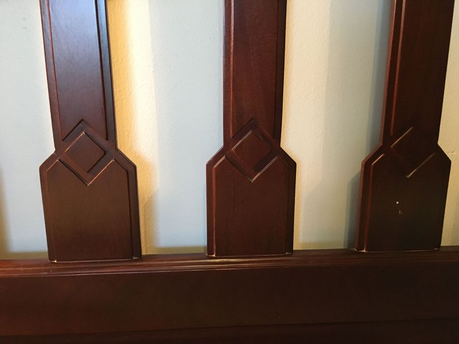 Cama de casal estilo Art Deco fc