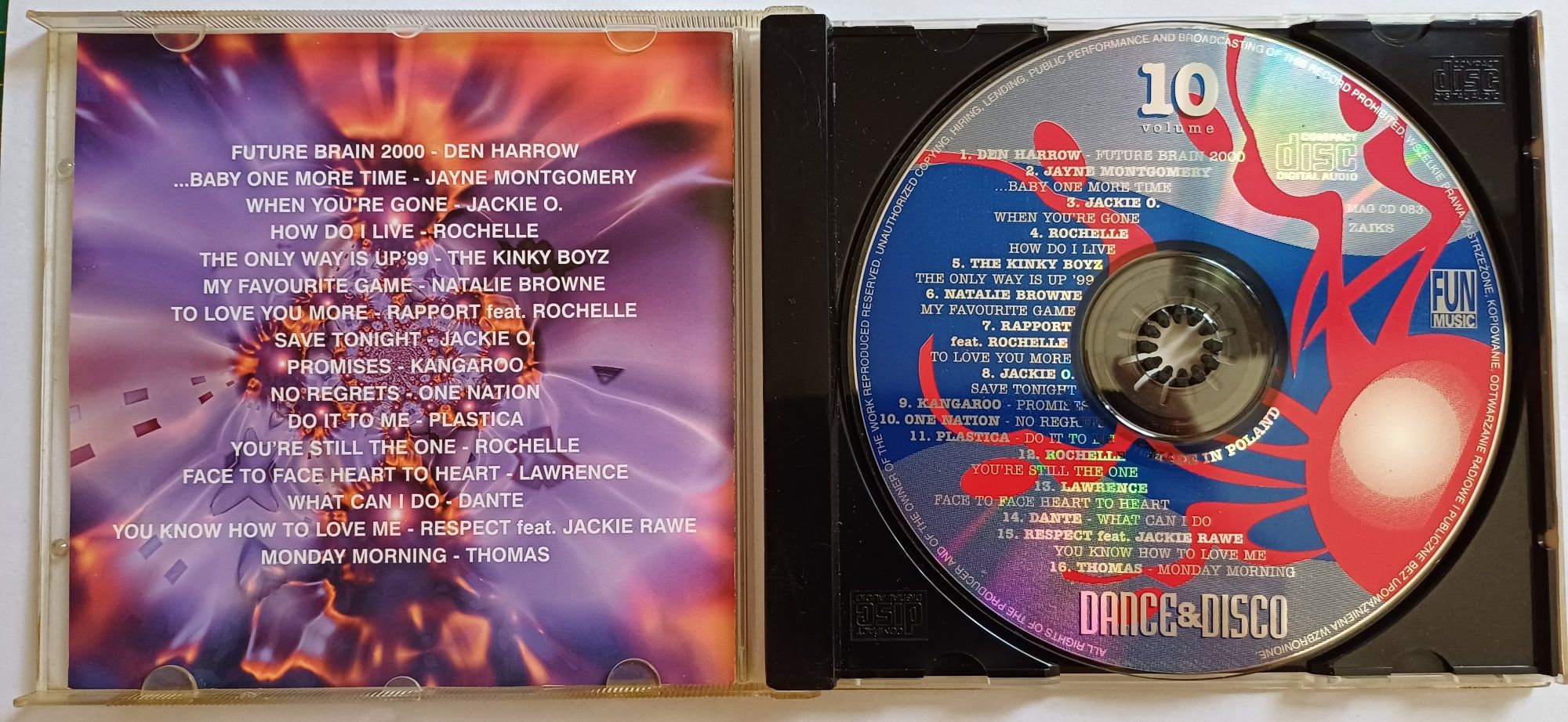 Dance & disco vol. 10 Dance Party ( 1999 CD )