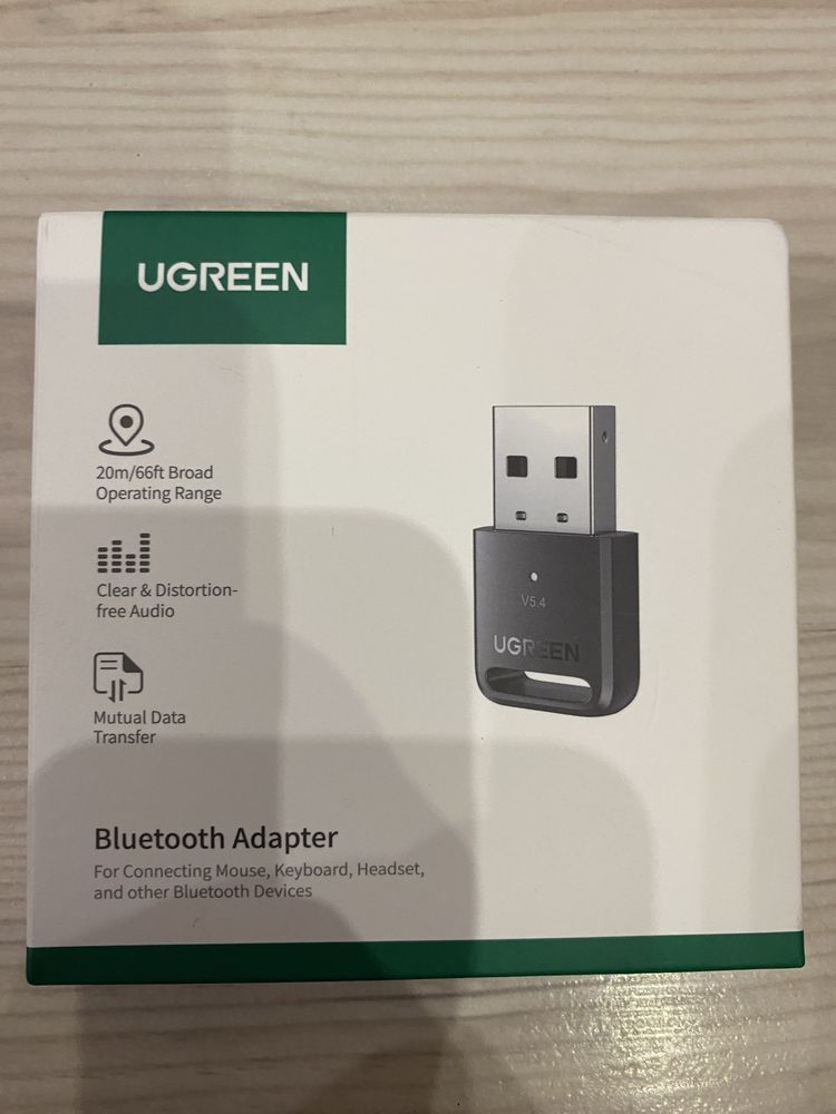 Bluetooth адаптер Ugreen 5.4 USB