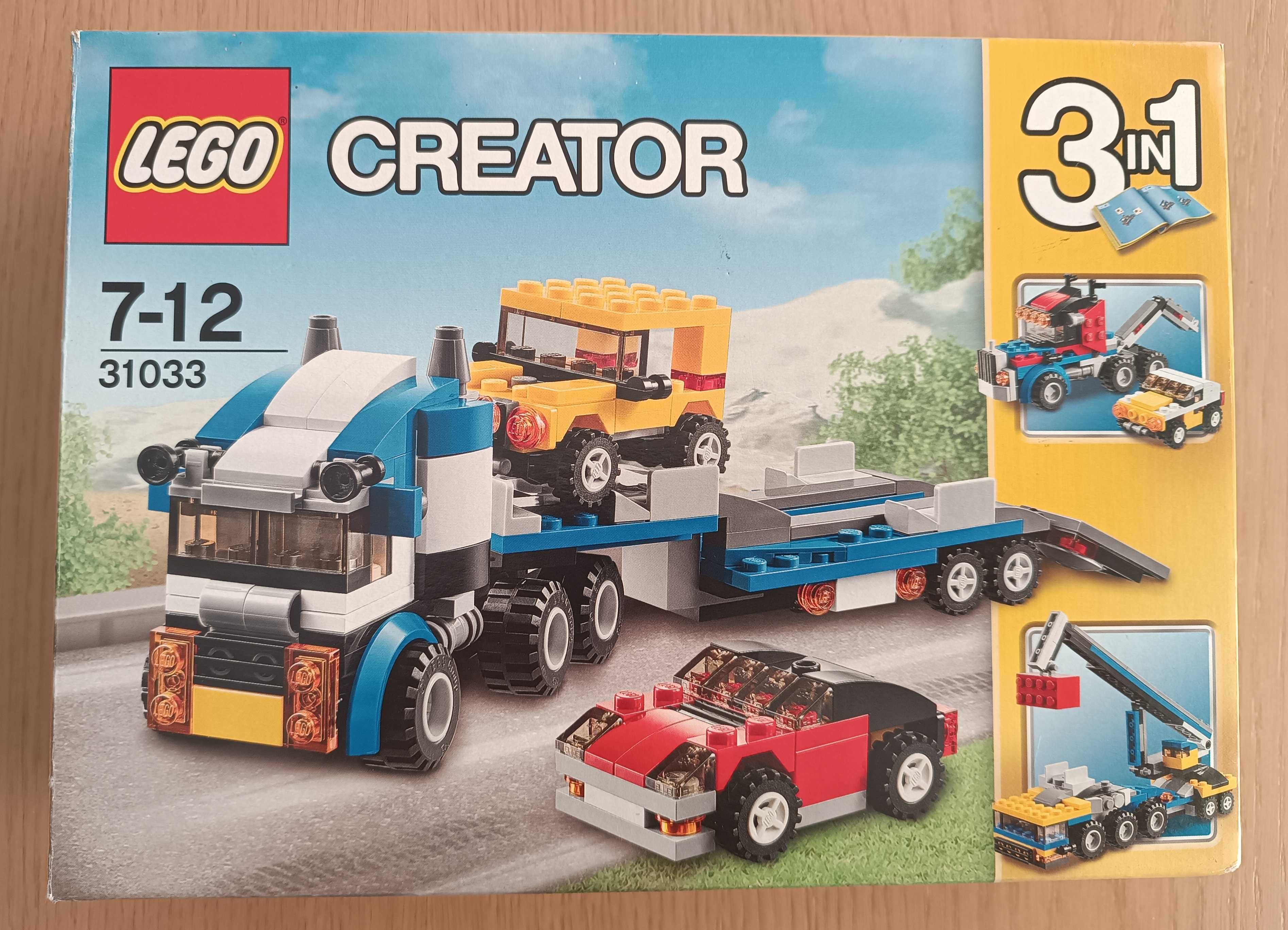 LEGO Creator 31033 Autolaweta Stan Idealny 3w1