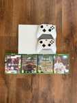 Xbox one+2 pady+3 gry!