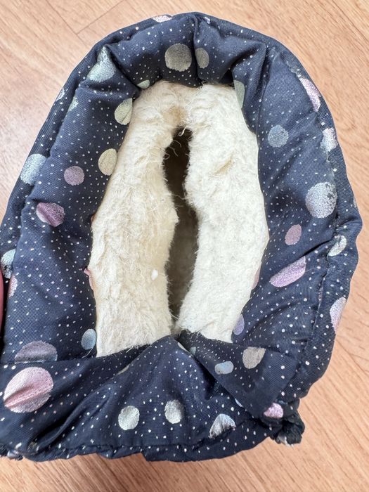 Зимові черевики для дівчинки, 23-24 розмір, 15 см