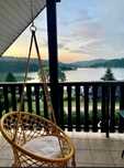 Z widokiem Bieszczady nad Solina prywatna plaża w górach!