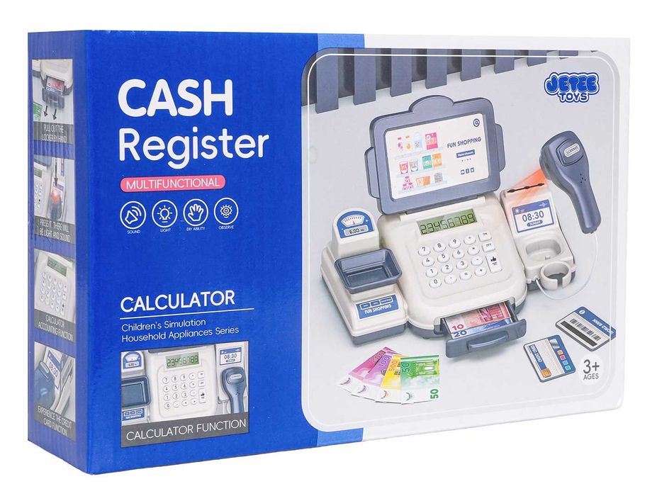 Kasa Fiskalna Dla Dzieci Skaner Pieniądze Karta Płatnicza F66-5K