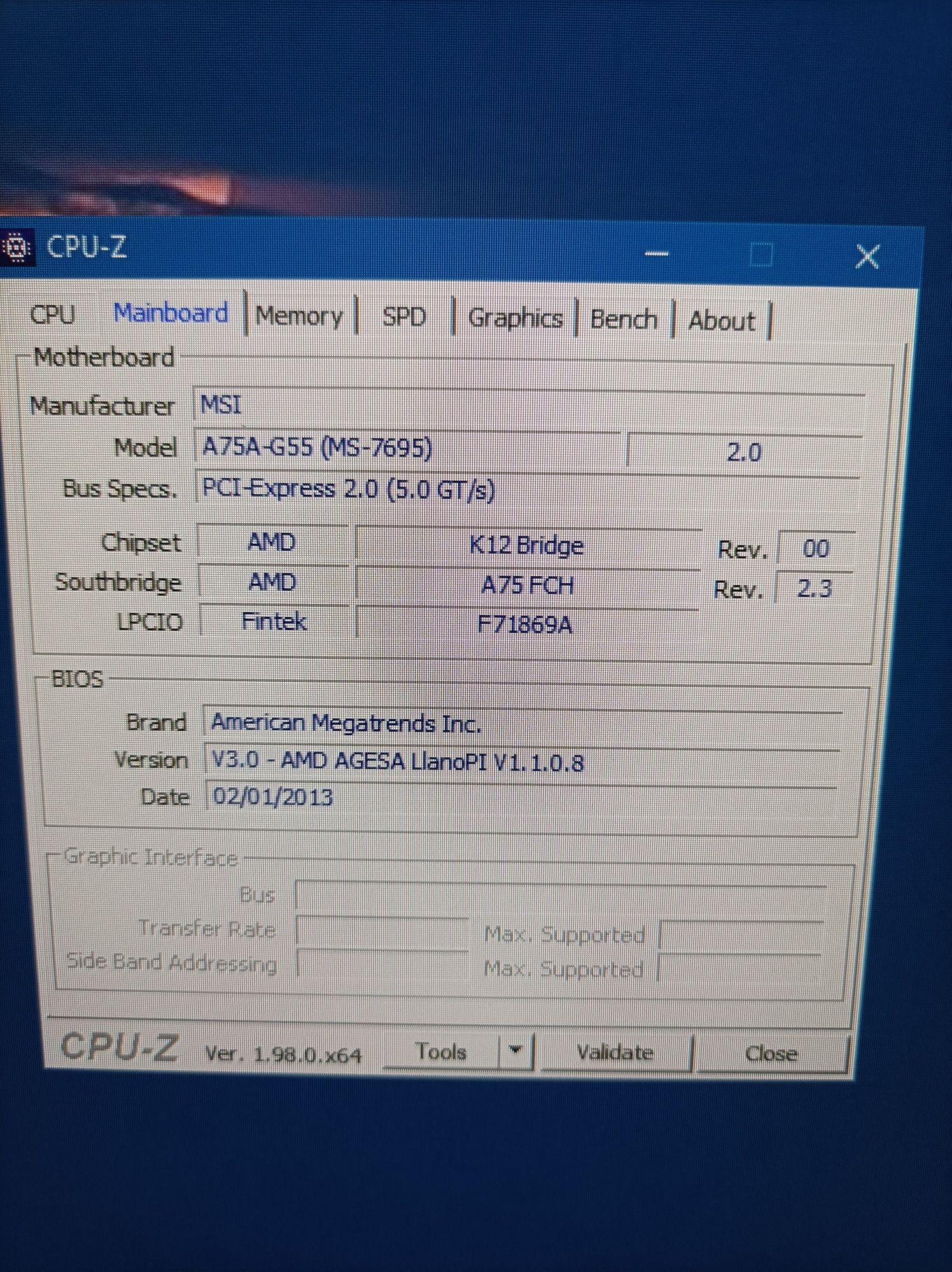 Комп'ютер (AMD A8-3850/ОЗП 8 Gb/HDD 1 Tb), системний блок