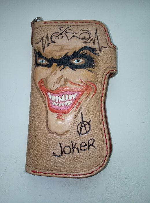 Кошелек байкера и монетница