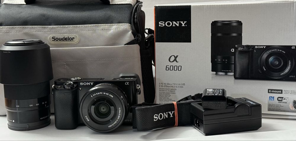Aparat Sony a6000 zestaw