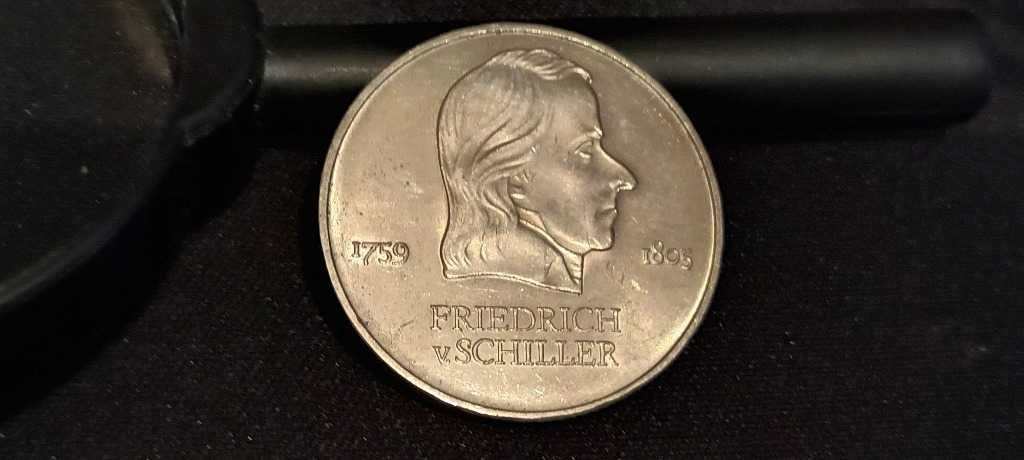 Niemcy - NRD 20 marek, 1972r.A, Friedrich Schiller