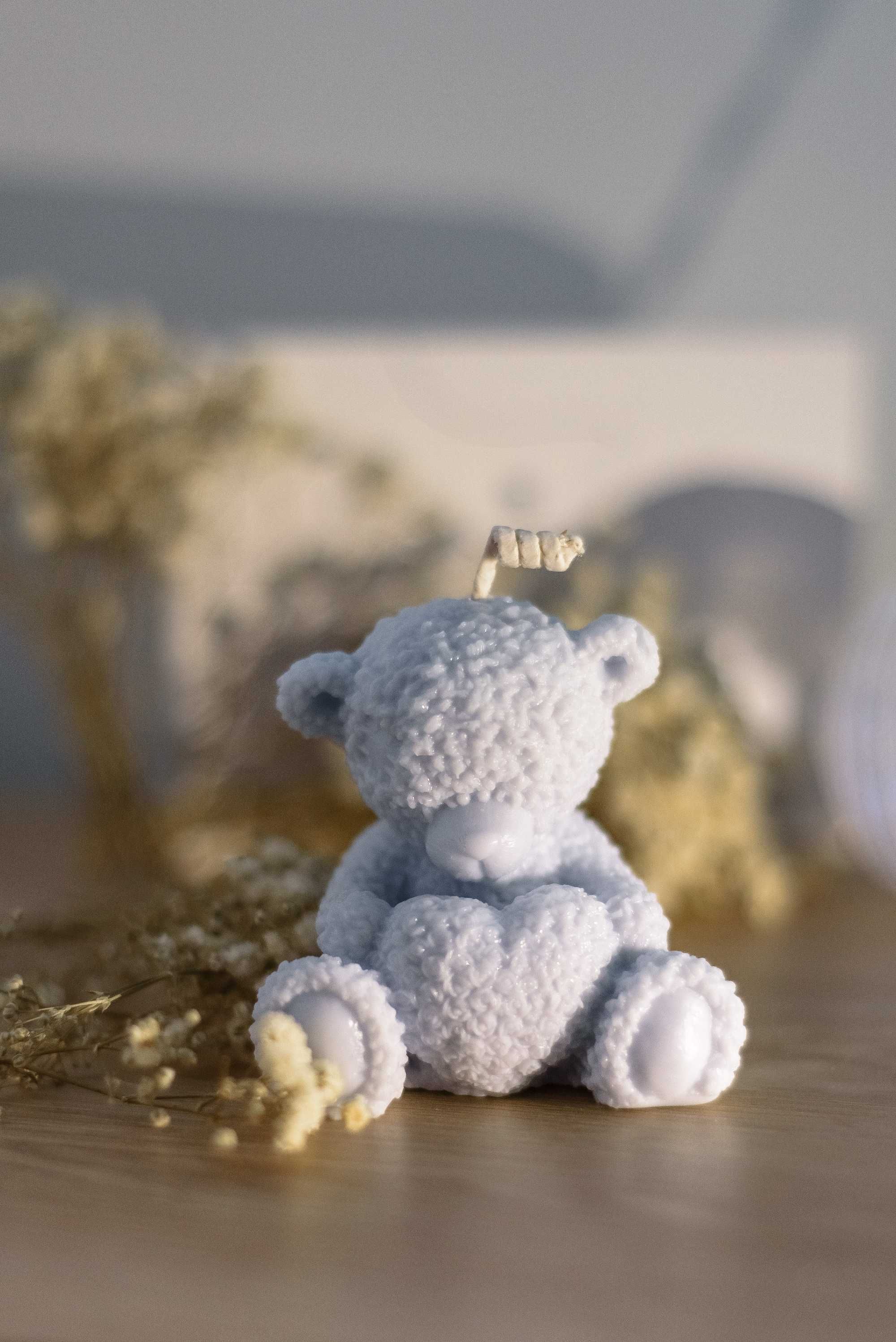 Na prezent świeca sojowa Teddy Bear