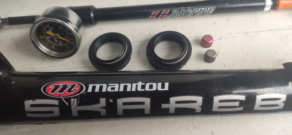 Amortyzator Manitou Skareb Platinium SPV ,80mm.