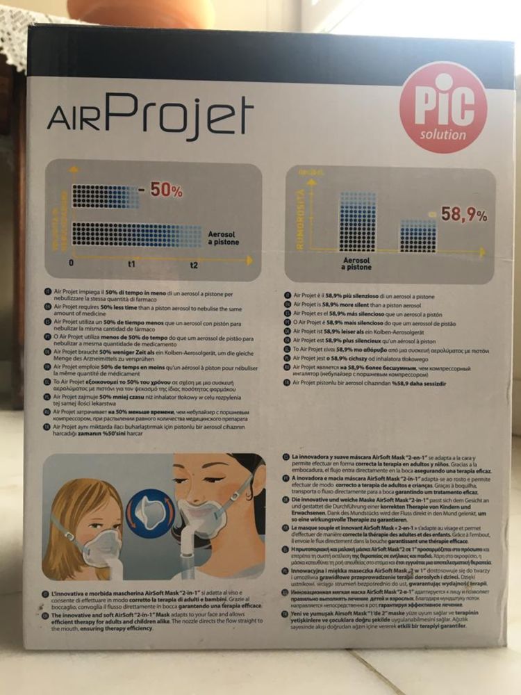 Nebulizador Pic Air Project Aerosol