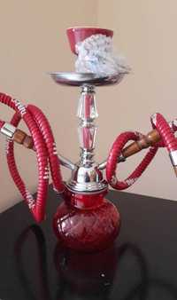 Pack TOP Shisha 2 mangueiras 29cm (+carvão+boquilhas)