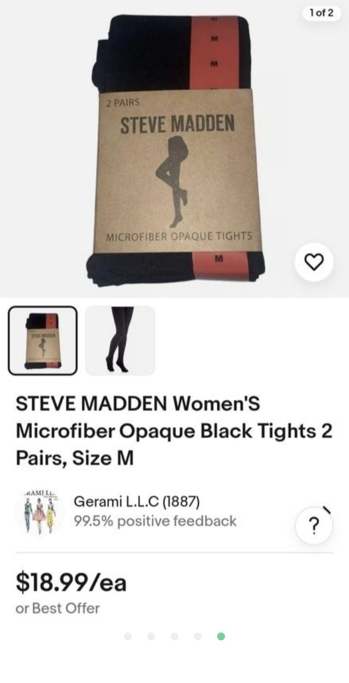 Колготи Steve Madden